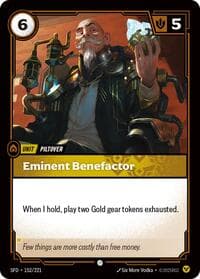 Eminent Benefactor - Spiritforged - Riftbound: League of Legends Trading Card Game card