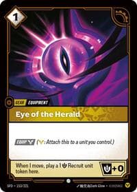 Eye of the Herald - Spiritforged - Riftbound: League of Legends Trading Card Game card