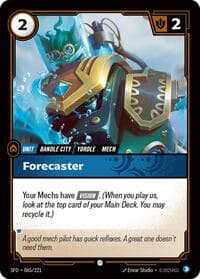 Forecaster - Spiritforged - Riftbound: League of Legends Trading Card Game card