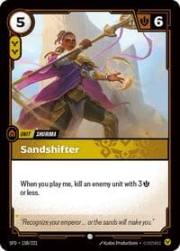Sandshifter - Spiritforged - Riftbound: League of Legends Trading Card Game card