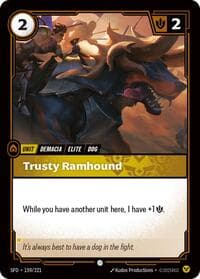 Trusty Ramhound - Spiritforged - Riftbound: League of Legends Trading Card Game card