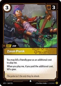 Zaun Punk - Spiritforged - Riftbound: League of Legends Trading Card Game card