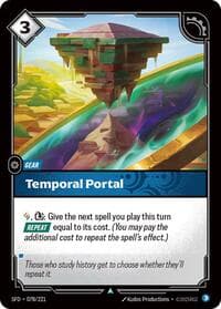 Temporal Portal - Spiritforged - Riftbound: League of Legends Trading Card Game card