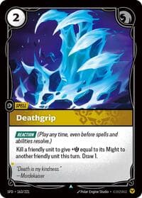 Deathgrip - Spiritforged - Riftbound: League of Legends Trading Card Game card