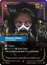 Renata Glasc, Mastermind - Spiritforged - Riftbound: League of Legends Trading Card Game card