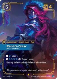 Renata Glasc, Mastermind (Alternate Art) - Spiritforged - Riftbound: League of Legends Trading Card Game card