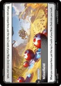 Minefield - Spiritforged - Riftbound: League of Legends Trading Card Game card