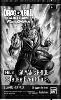 FB08 Saiyan's Pride Release Event Pack - Saiyan's Pride Release Event Cards - Dragon Ball Super: Fusion World card