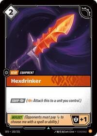 Hexdrinker - Spiritforged - Riftbound: League of Legends Trading Card Game card