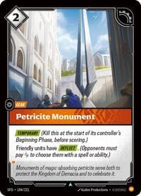 Petricite Monument - Spiritforged - Riftbound: League of Legends Trading Card Game card