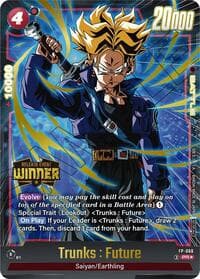 Trunks : Future - FP-068 (Release Event Winner) - Fusion World Promotion Cards and Packs - Dragon Ball Super: Fusion World card