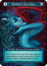 Abaddon Succubus (Foil) - Gothic - Sorcery: Contested Realm card
