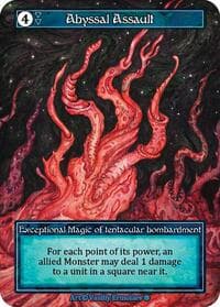 Abyssal Assault (Foil) - Gothic - Sorcery: Contested Realm card