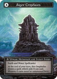 Algor Omphalos (Foil) - Gothic - Sorcery: Contested Realm card
