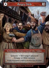 Angry Mob (Foil) - Gothic - Sorcery: Contested Realm card