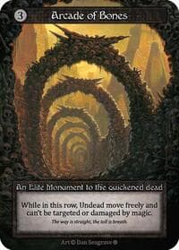 Arcade of Bones - Gothic - Sorcery: Contested Realm card