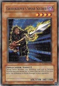 Gravekeeper's Spear Soldier - Turbo Pack: Booster Two - YuGiOh card