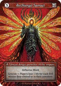 Archangel Samael (Foil) - Gothic - Sorcery: Contested Realm card