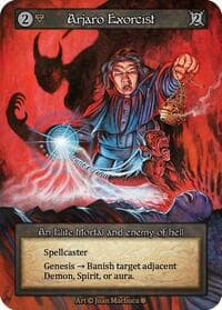 Arjaro Exorcist - Gothic - Sorcery: Contested Realm card