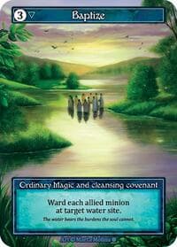Baptize (Foil) - Gothic - Sorcery: Contested Realm card