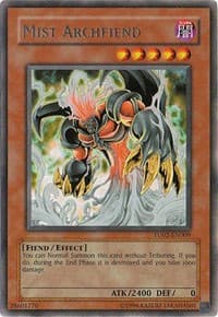 Mist Archfiend - Turbo Pack: Booster Two - YuGiOh card