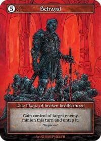 Betrayal (Foil) - Gothic - Sorcery: Contested Realm card