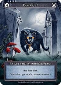 Black Cat (Foil) - Gothic - Sorcery: Contested Realm card