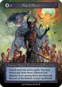 Black Mass - Gothic - Sorcery: Contested Realm card