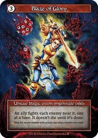 Blaze of Glory (Foil) - Gothic - Sorcery: Contested Realm card