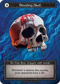 Bleeding Skull (Foil) - Gothic - Sorcery: Contested Realm card