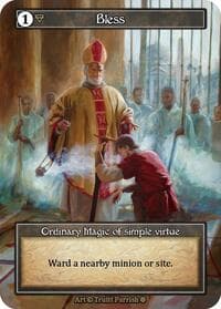 Bless (Foil) - Gothic - Sorcery: Contested Realm card