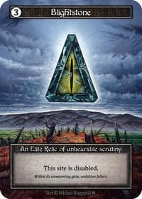 Blightstone (Foil) - Gothic - Sorcery: Contested Realm card