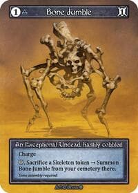 Bone Jumble (Foil) - Gothic - Sorcery: Contested Realm card