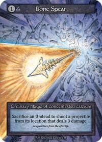 Bone Spear - Gothic - Sorcery: Contested Realm card