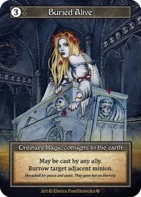 Buried Alive (Foil) - Gothic - Sorcery: Contested Realm card