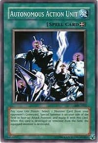 Autonomous Action Unit - Turbo Pack: Booster Two - YuGiOh card