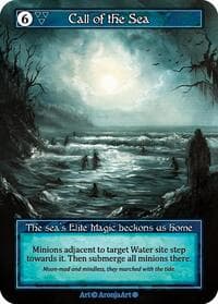 Call of the Sea (Foil) - Gothic - Sorcery: Contested Realm card