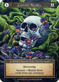 Carrion Beetles (Foil) - Gothic - Sorcery: Contested Realm card