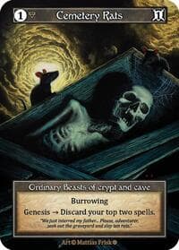 Cemetery Rats (Foil) - Gothic - Sorcery: Contested Realm card