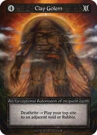 Clay Golem - Gothic - Sorcery: Contested Realm card