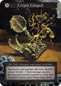 Corpse Catapult - Gothic - Sorcery: Contested Realm card