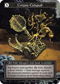 Corpse Catapult (Foil) - Gothic - Sorcery: Contested Realm card