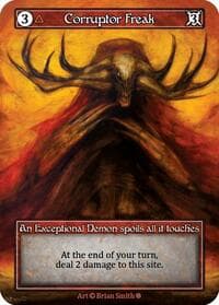 Corruptor Freak (Foil) - Gothic - Sorcery: Contested Realm card