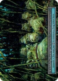 Croaking Swamp (Foil) - Gothic - Sorcery: Contested Realm card
