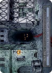 Dark Alley (Foil) - Gothic - Sorcery: Contested Realm card