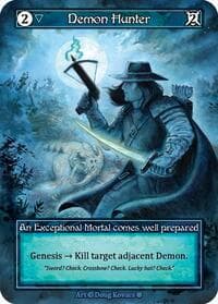 Demon Hunter (Foil) - Gothic - Sorcery: Contested Realm card