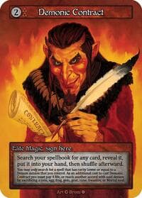 Demonic Contract - Gothic - Sorcery: Contested Realm card