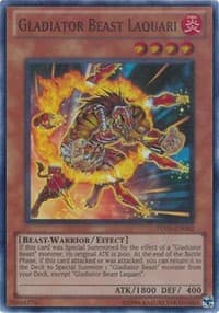 Gladiator Beast Laquari - Turbo Pack: Booster Five - YuGiOh card