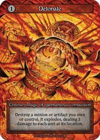 Detonate - Gothic - Sorcery: Contested Realm card