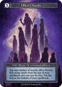Dhol Chants (Foil) - Gothic - Sorcery: Contested Realm card